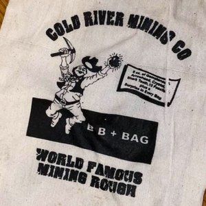 Cold River Mining Company Canvas Drawstring Bag
